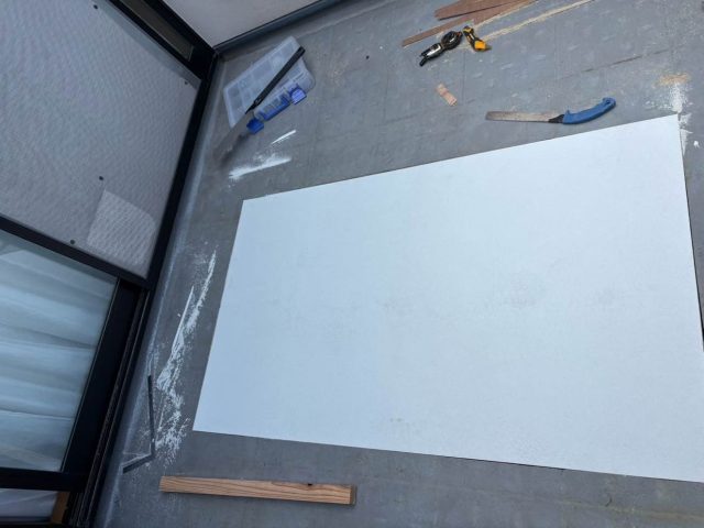 福岡市西区のバルコニーのシート防水