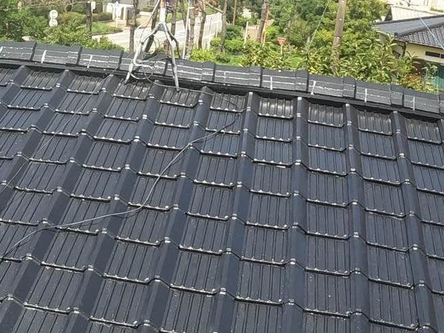 糸島市で塗装に不備があった屋根瓦