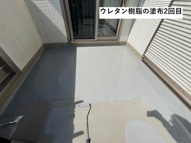 福岡市で実施した防水工事