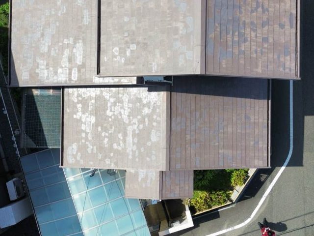 太宰府市のスレートをドローン撮影