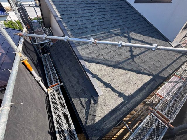 福岡市東区のカバー工法でオークリッジスーパーを施工