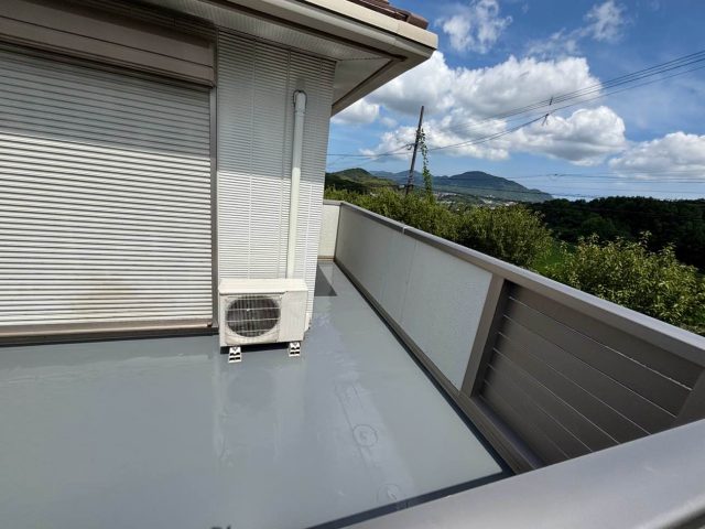 宗像市のウレタン防水により雨漏り解消
