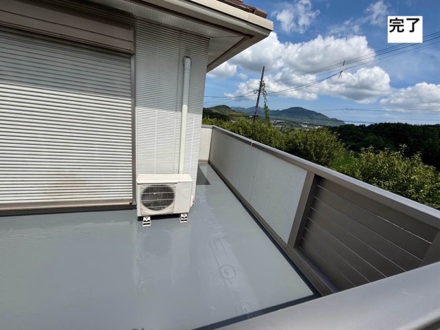 福岡市で実施した防水工事