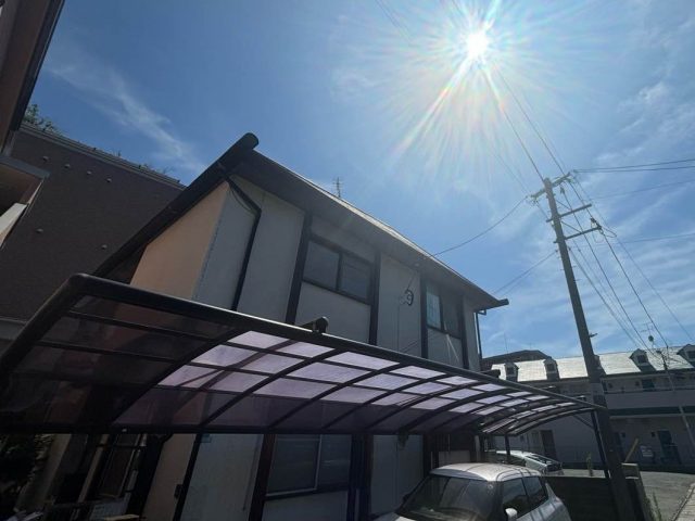 福岡市東区の雨漏り修理を実施した戸建て