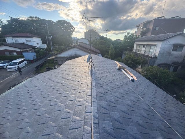 福岡市城南区でルーガ鉄平施工完了