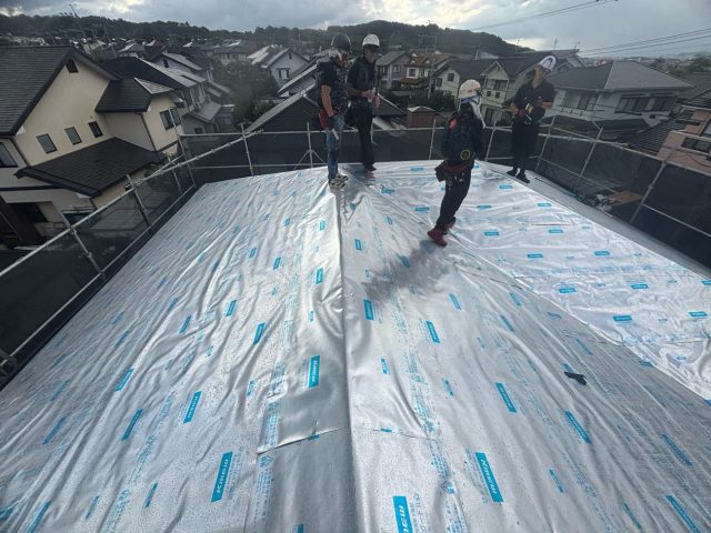 大野城市で遮熱ノアガードⅡを施工