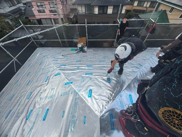 大野城市で遮熱ノアガードⅡを敷設