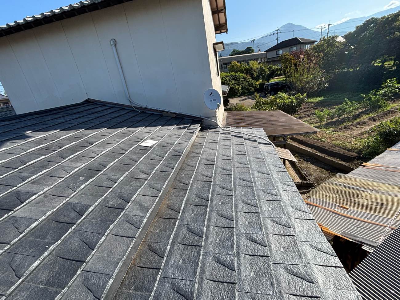 福岡市南区の屋根葺き替え工事