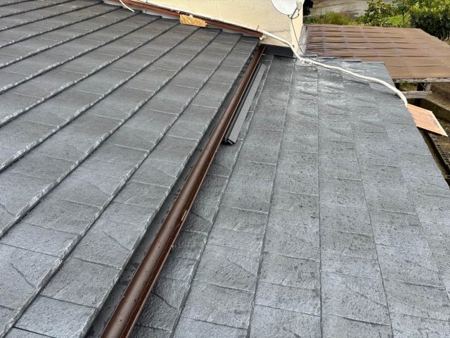 【糟屋郡須恵町】築55年瓦屋根を全面葺き替え｜ルーガ鉄平を施工して雨漏りを根本解決