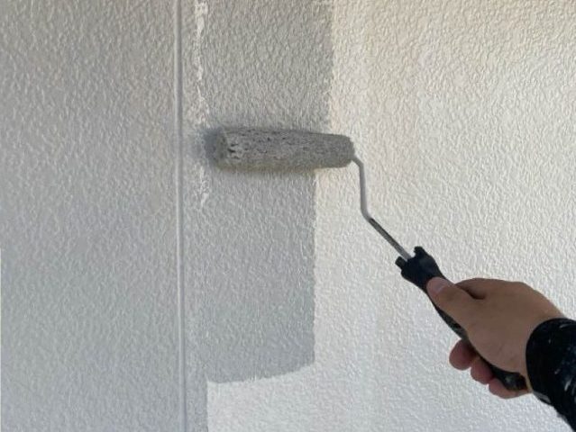 大野城市の外壁中塗り