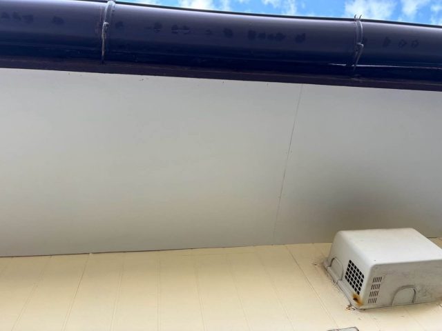 福津市で補修した軒天