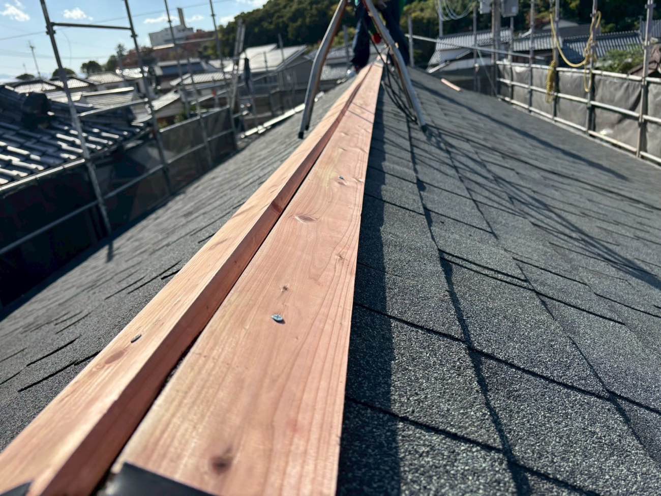 福岡市南区の屋根葺き替え工事