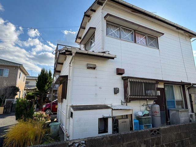 糸島市の雨樋調査