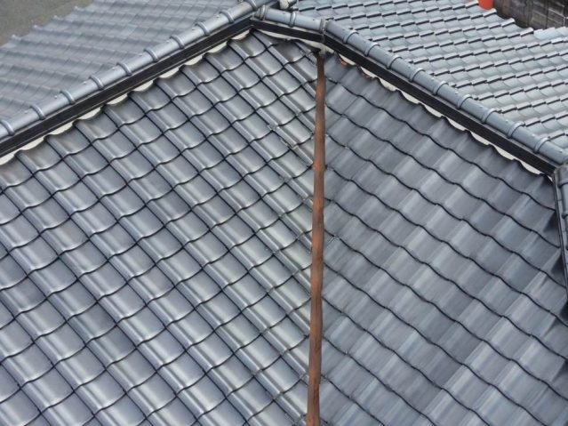 福岡市南区の錆びた谷板金