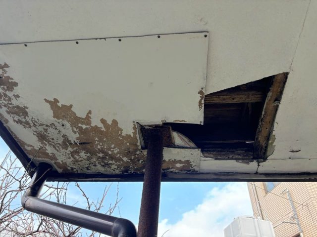 福岡市東区の雨漏り被害状況