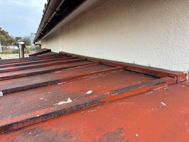 金属屋根のサビ