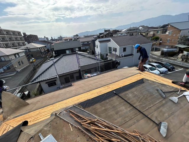 福岡市南区で下地補強