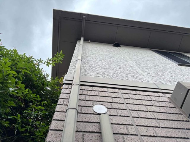 志免町で劣化が見つかった住宅外壁