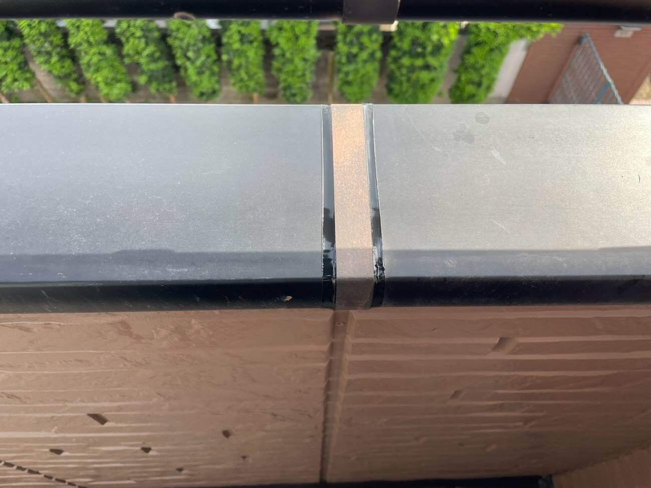 シーリング工事、ベランダ笠木