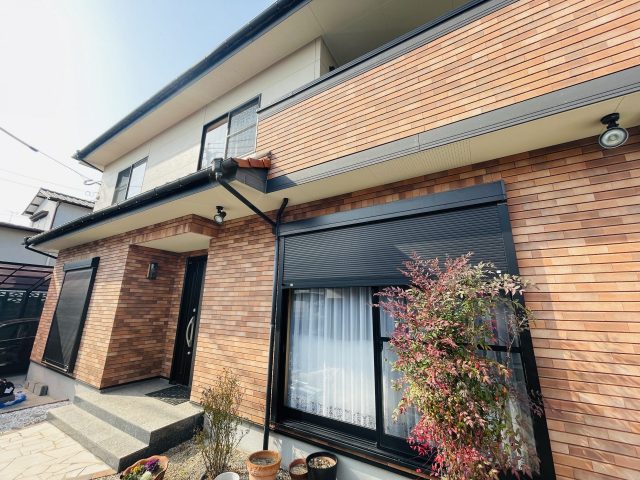 福岡市西区で外壁塗装を行なった住宅