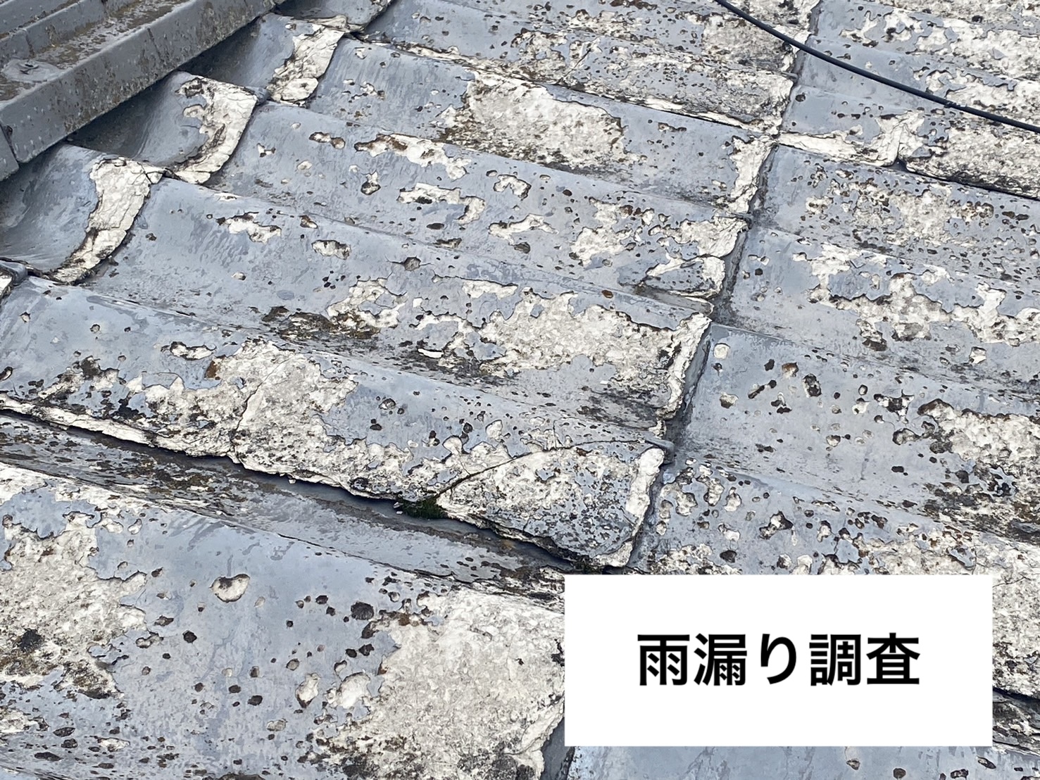 糟屋郡宇美町の雨漏りご相談｜セキスイかわらU住宅で現地調査を実施