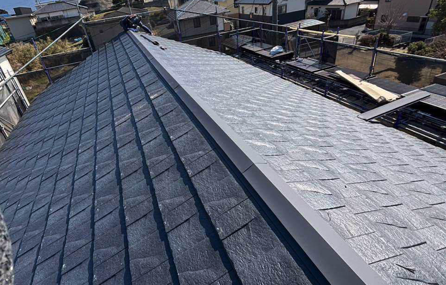 太宰府市の屋根工事、ルーガ、カバー工法、ROOGA